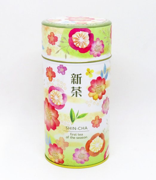 画像1: 新茶　180g缶入　 (1)